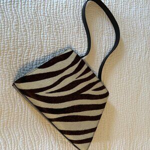 Vintage Animal Print Shoulder Bag